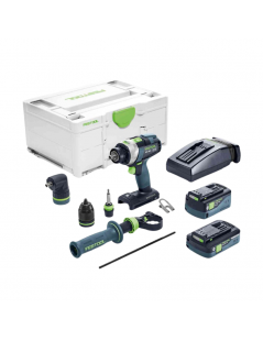 Taladro atornillador de percusión a batería Festool TPC 18/4 5,2/4,0 I-SET